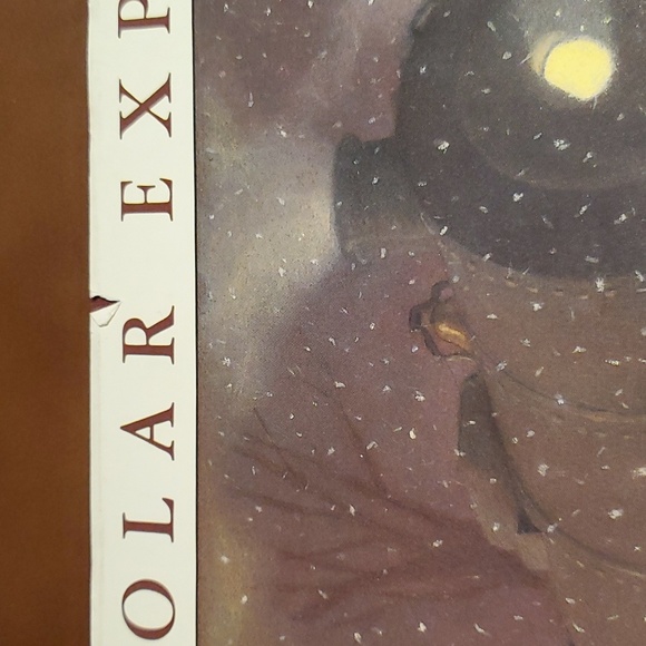 Lot of 2 Christmas Books The Polar Express hardcover with jacket & Mariah Carey - Picture 7 of 10